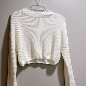 2 Sweater- White Sweater & Cream Sweater